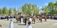 В Магнитском городском поселении прошли мероприятия, посвященные празднованию 80-ой годовщины Победы в Великой отечественной войне - Управление культуры
